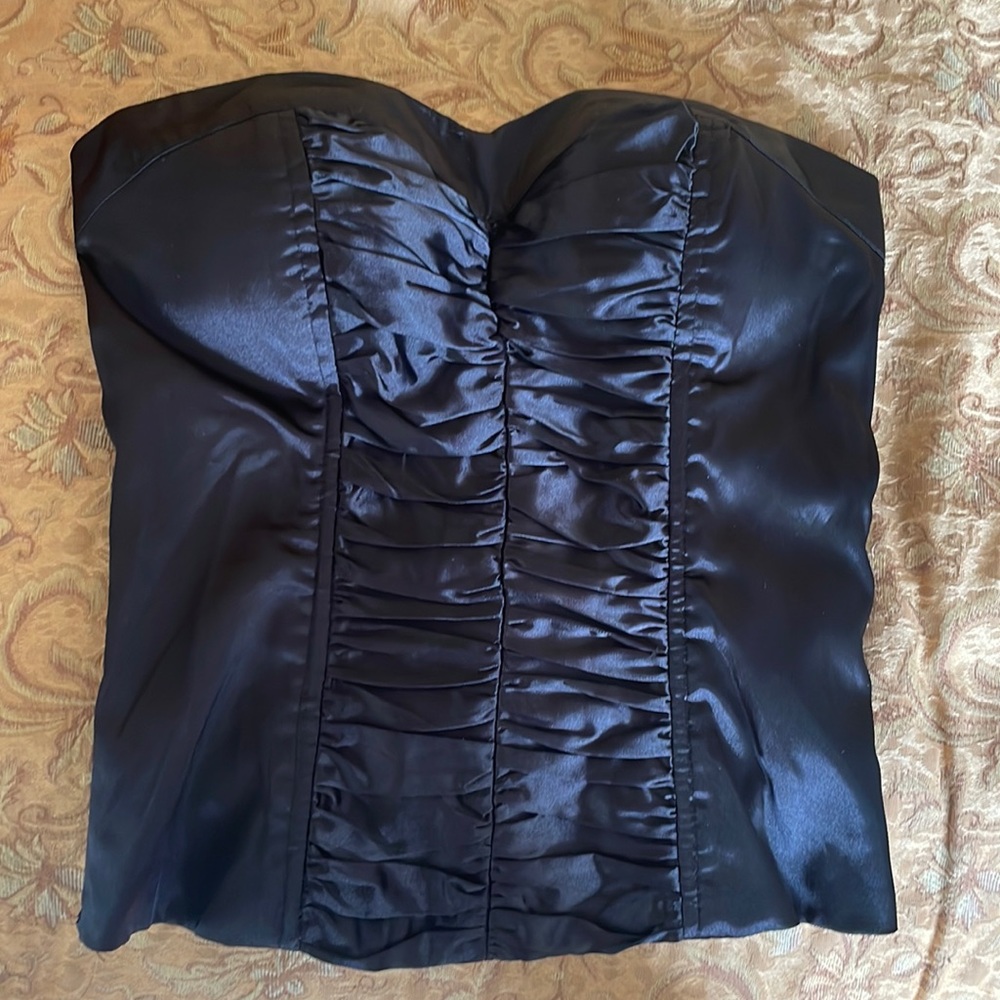 Black Corset Top, new with tags